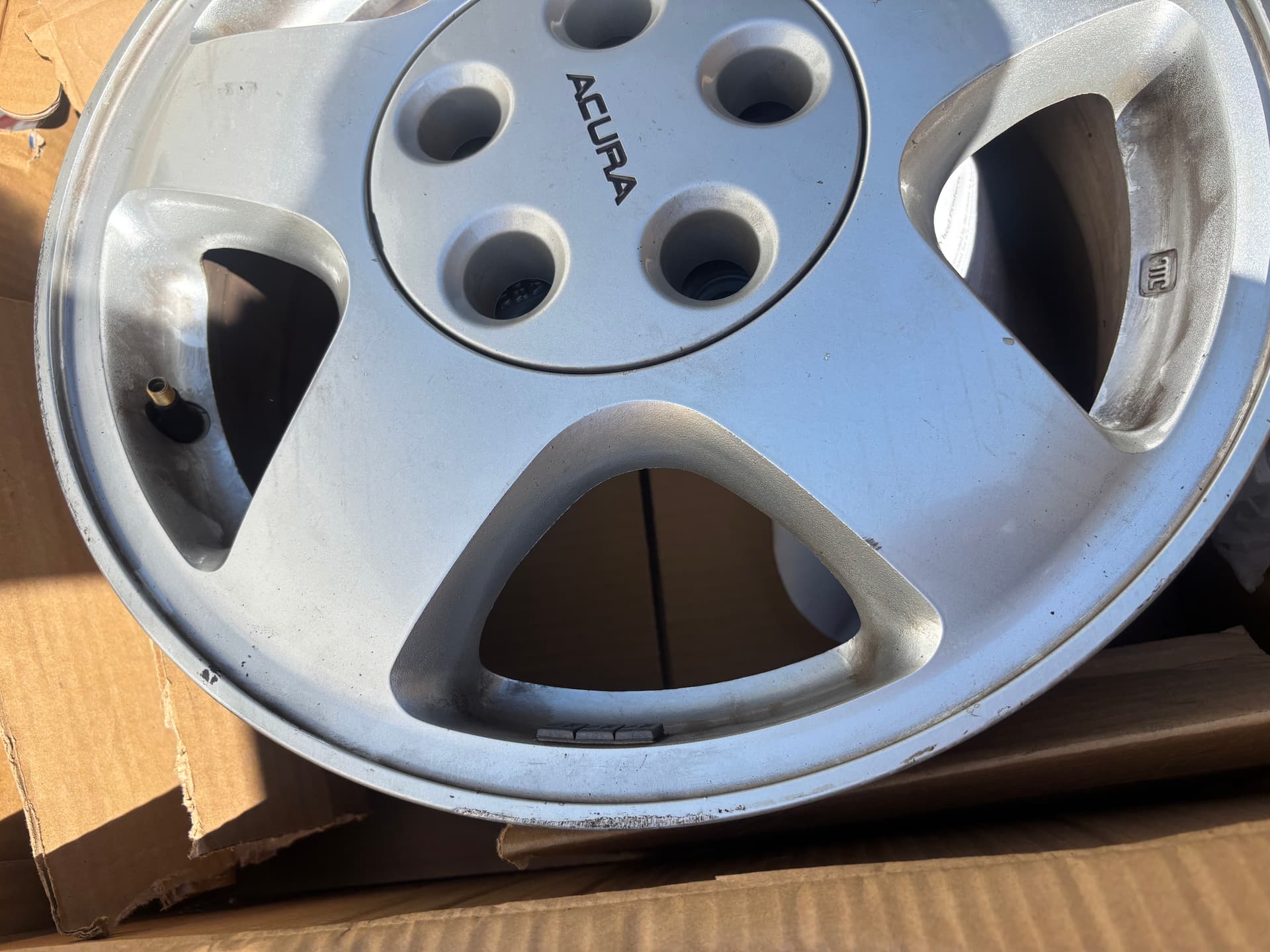 Acura NSX OEM Wheels + 2 Dunlop Tires