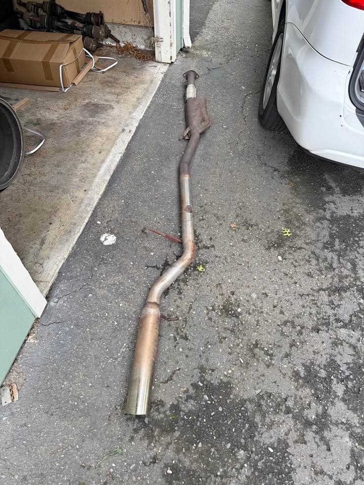Muffler Delete Catback 2004 Subaru Forester XT