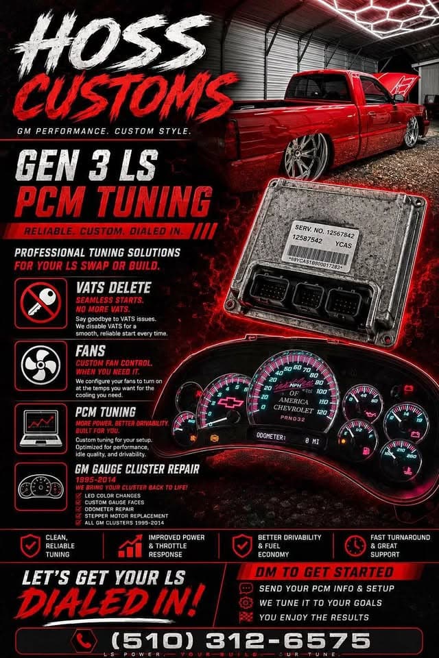 Gen 3 LS PCM Tuning