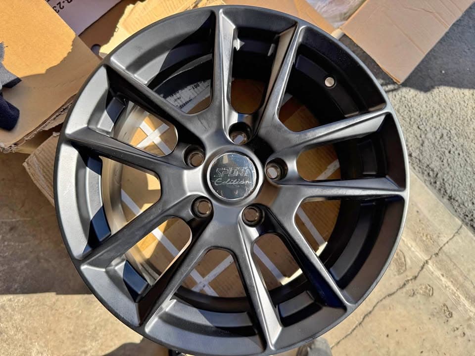 16 Black Aftermarket Wheels