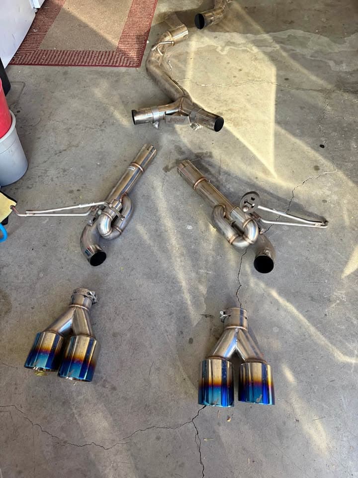 Juiced Pipes Catback Exhaust 2022-2025 Subaru WRX VB Quad Burnt Tip